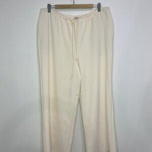 Christian Lacroix - Long, Flowy, Wide Leg, Drawstring, Pants Size L